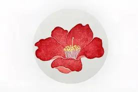 手把手教你学没骨画，花瓣的画法--朵花