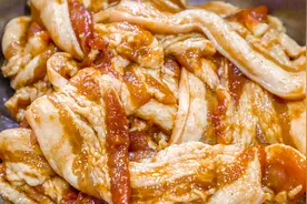 正宗的盐煎五花肉，腌制秘法都给你说了，还吃啥韩锅烤肉？