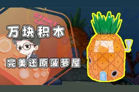 1万块积木搭建菠萝屋？海绵宝宝的家到底有多大？网友：太豪了！