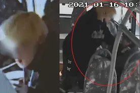 食物砸脸！上海一男子坐公交拒戴口罩，还把公交司机打得鼻青脸肿视频封面