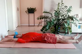 肚子大，多半内脏脂肪惹的祸，每天坚持56下，快速减掉水桶腰