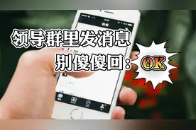 领导群里@全员，别傻傻回个：OK！聪明人都这么回！视频封面