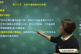 女性生殖系统疾病：子宫脱垂的概念、病因、分度、表现及处理方法视频封面