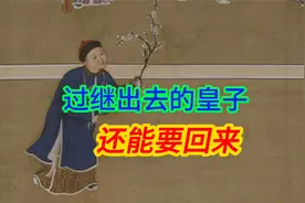 乾隆的爱孙绵恩，被过继给了皇三子永璋，为啥又给要回来了