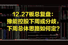 12.27板总复盘：豫能控股下周是关键点，下周总体思路如何定？视频封面
