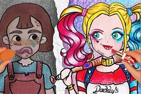 趣味定格动画：西蒙变身小丑女，出场太帅气了！视频封面