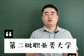 第二批职业大学诞生！6所“职业学院”正式更名为“职业大学”视频封面