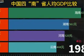 四个带“南”字的省是哪几个？近40年其GDP变化，谁发展更好？视频封面