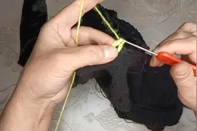 教你毛衣加长，钩一个狗芽边，毛衣又长又好看视频封面