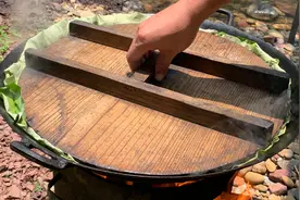 3斤豆腐20斤沙子，大铁锅里一倒，出锅那一刻，真是高手在民间