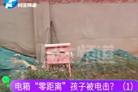 孩子公园玩耍手被高压电击穿，负责人一问三不知令人费解（1）视频封面