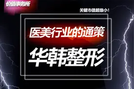 医美里的通策医疗！华韩整形，简直是通策医疗的复刻，关键才50亿视频封面