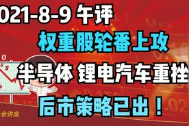 权重板块轮翻上涨，科技板块重挫，风格切换，后市策略已出！视频封面