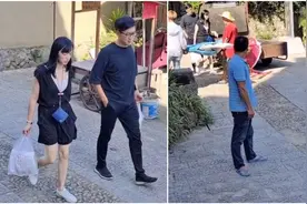 姚晨素颜现身似路人甲，走路豪迈像极张嘉益，大叔愣看半天没认出视频封面