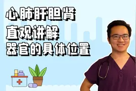 你知道人体有哪些器官，又分别都在哪里吗？视频封面