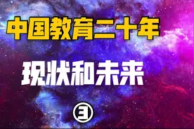 中国教育二十年——现状和未来（三）双减落地义务教育是核心！视频封面