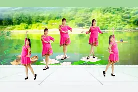 精选广场舞原创火辣辣的山里红基础简单16步附教学