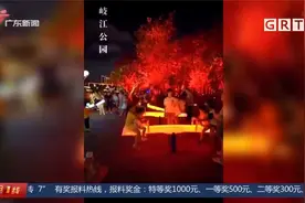 中山：灯光秀激光入眼流泪不止 手机摄像头也中招视频封面