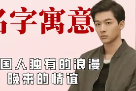 老一辈取名能有多浪漫？张晚意代表晚来的爱意，杨紫为了庆祝申奥视频封面