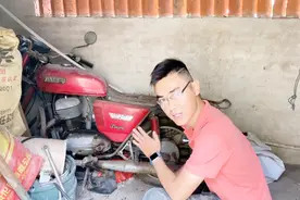 在农村老家整理库房，发现一辆幸福250摩托车，还能修复吗视频封面