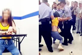 恐吓民警“你完了”！女演员车站闯关 无视三次警告被强行制服视频封面