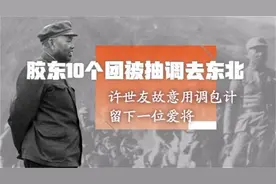 胶东10个团被抽调去东北，许世友故意用调包计，留下一位爱将视频封面