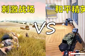 和平精英跟刺激战场区别对比，看了就知道哪个更有意思了！