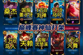 巅峰赛最高分。国服老夫子夫赖撞车花果山桑杰，这老夫子太刚了视频封面