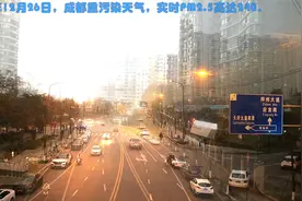 成都重污染天气，实时PM2.5高达240，高速关闭，多地大雾视频封面
