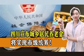 官宣！四川省明年城乡居民养老金，将实现市级统筹！视频封面