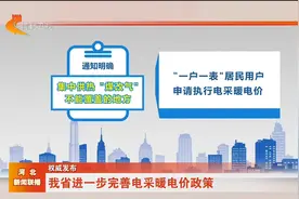 权威发布——河北省进一步完善电采暖电价政策视频封面