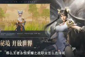 王者永恒荣耀之战手游最强职业搭配推荐，新手开局礼包兑换码攻略视频封面