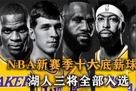盘点：美媒公布NBA新赛季，十大底薪球员，湖人三将全部入选视频封面