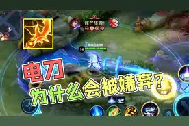 电刀是唯一具有法术伤害的物理装备，为啥只有低端局射手才出？视频封面
