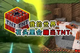 MC：石头里蹦出的不止猴子还有TNT？踩石头就爆炸该如何生存视频封面