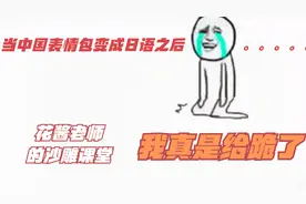 当中国表情包变成了日语之后......"我真是给....了"视频封面