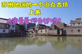 苏州没被开发的古镇，离上海很近，买了当地特色团子当早饭吃视频封面
