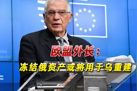 冻结俄资产重建乌克兰？欧盟外长语出惊人，俄方回击：无法无天视频封面