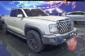 长城首款全尺寸皮卡X炮亮相，3.0T V6发动机+纵置9AT视频封面