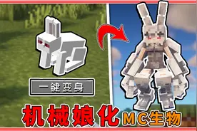 我的世界：MC超萌机械娘化？全身义肢改造！颜值与战斗力同高！