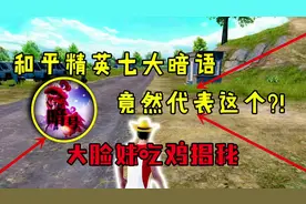 和平精英7大暗语，你知道几个？