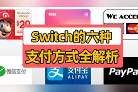 Switch六种支付方式详解，小白收藏干货帖
