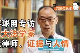 全国律师咨询日|中国人民大学教授何家弘：律师应该讲究什么？视频封面