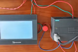 西门子PLC（200SMART）与威纶触摸屏（TK6070IP）通讯线制作过程