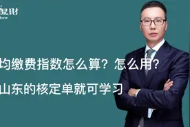 平均缴费指数怎么算？怎么用？看山东的核定单了解计算方法和应用视频封面