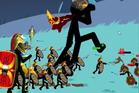 火柴人战争 西部森林的神秘援军 战斗力爆表