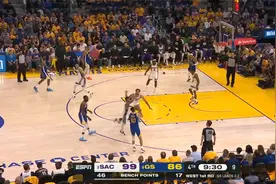 NBA精彩时刻：升至历史第14位！库里季后赛总得分超奥拉朱旺视频封面