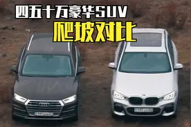 四五十万豪华SUV湿地爬坡对比，奥迪Q5的quattro真的是假四驱？