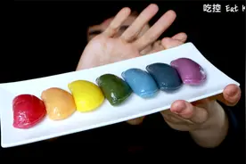 【韩国欧巴吃控】美味的彩虹年糕，软糯劲道，越嚼越香~视频封面
