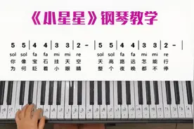 睡前儿歌弹给孩子听，一闪一闪亮晶晶，满天都是小星星视频封面